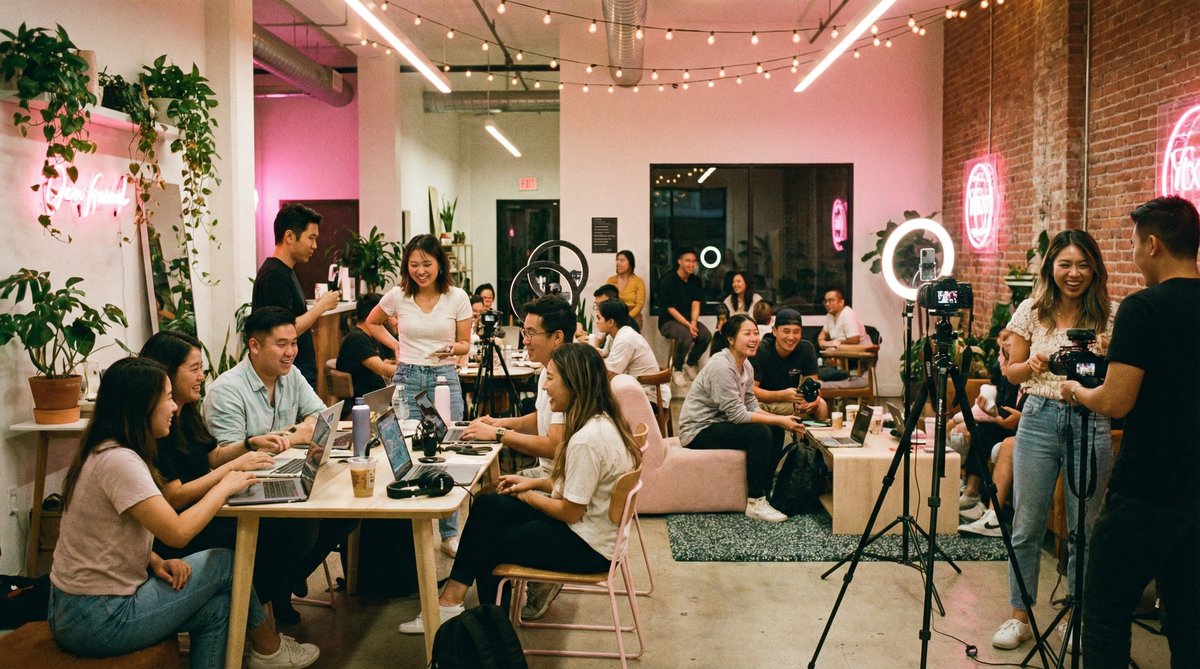 看片创作者聚会